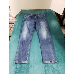 Citizens of Humanity Jeans Size 27 Womens Blue Stretch Pants Straight Ankle